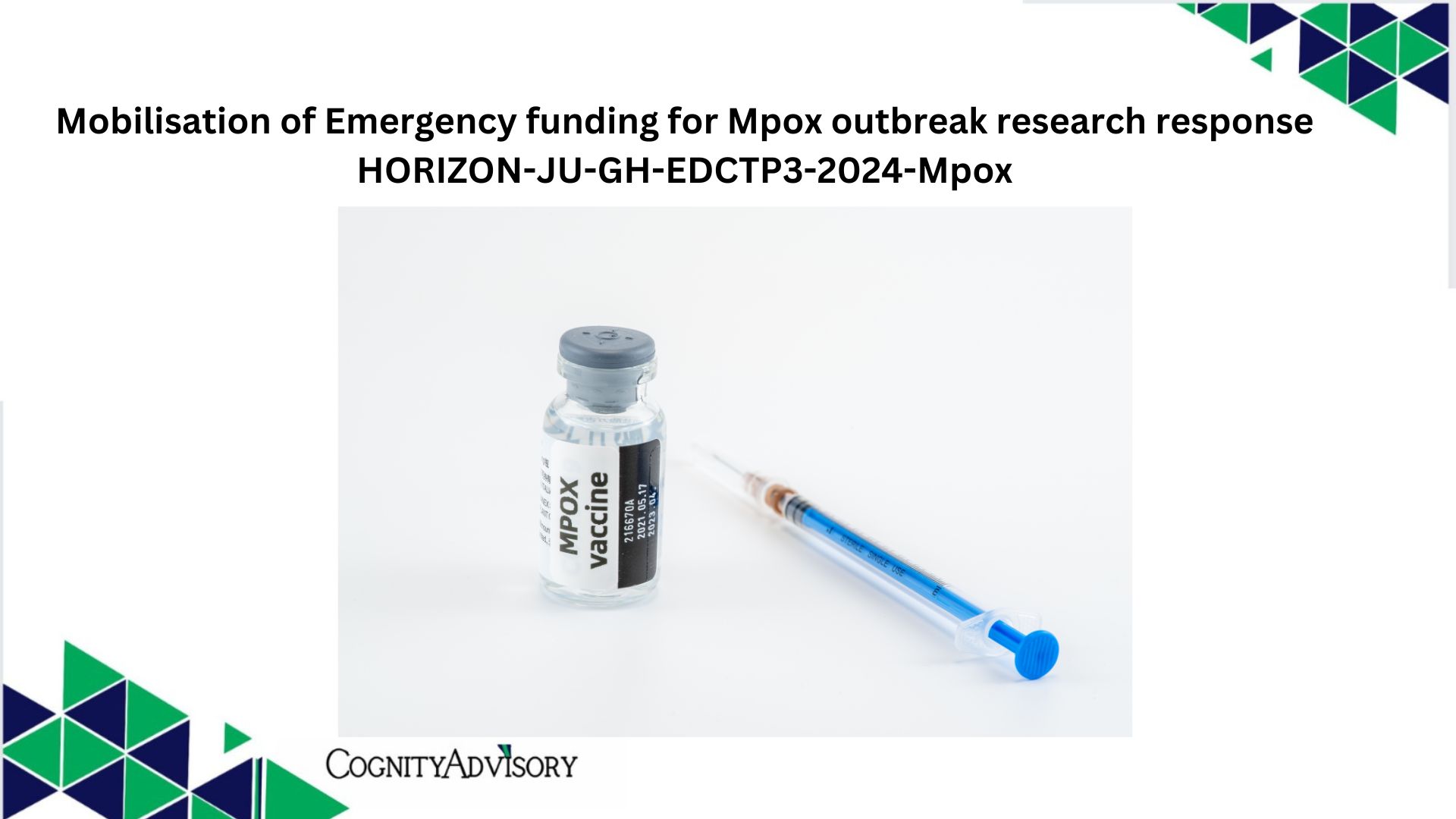 Mobilisation of Emergency funding for Mpox outbreak research response