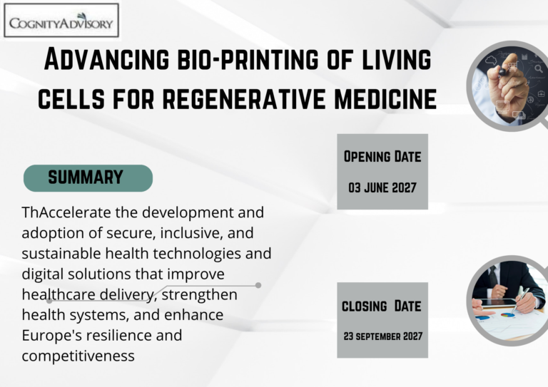 advancing bio-printing of living cells for regenarative medicine